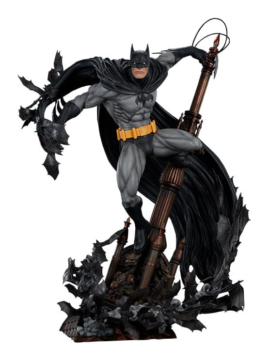 Dc Comics Premium Format Statua Batman Black Variant 68 Cm Sideshow Collectibles