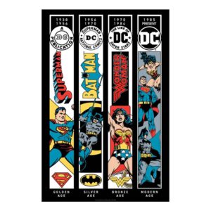 Dc Comis Art Print Ages Edizione Limitata 42 X 30 Cm Fanattik