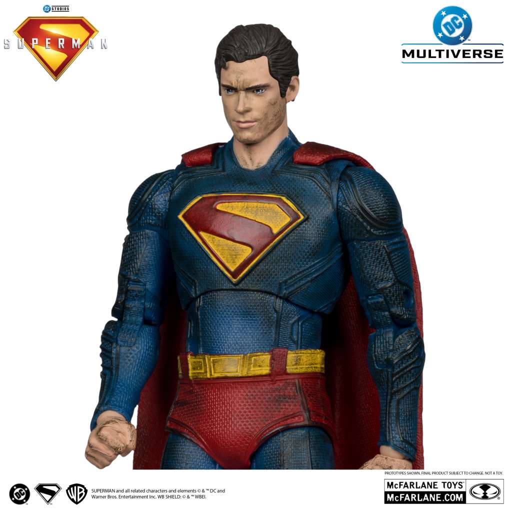 Dc Theat Dlx Superman Movie Asst Set (6) Action Figura Mcfarlane Toys 2025