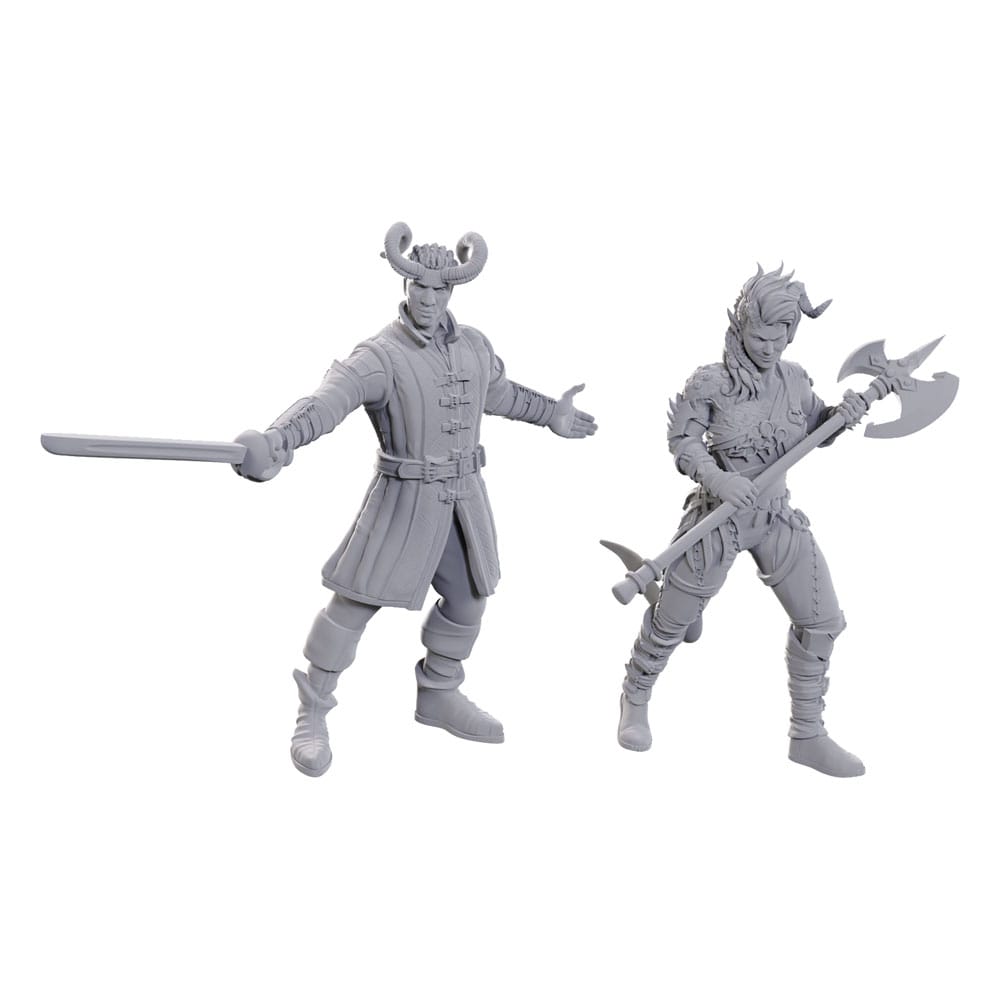 D&d Nolzur's Marvelous Miniatures Unpainted Miniature Wyll & Karlach Wizbambino