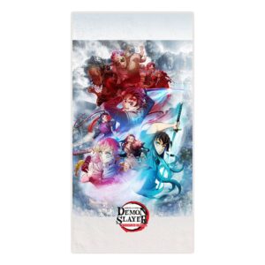 Demon Slayer: Kimetsu No Yaiba Asciugamano Swordsmith Village Arc 150 X 75 Cm Sakami Merchandise