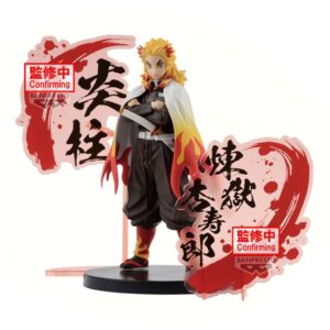 Demon Slayer Kimetsu No Yaiba Kyojuro Rengoku Figura 17cm Banpresto