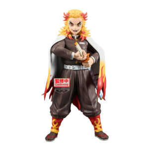 Demon Slayer Kimetsu No Yaiba Kyojuro Rengoku Grandista Figura 24cm Banpresto