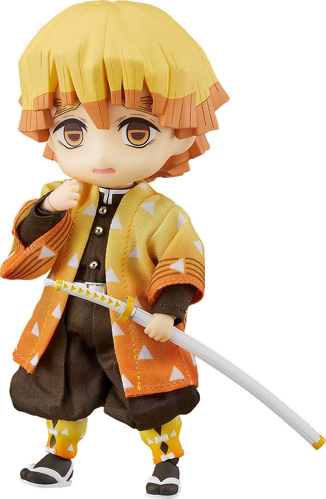 Demon Slayer: Kimetsu No Yaiba Nendoroid Bambola Action Figura Zenitsu Agatsuma 14 Cm Good Smile Company