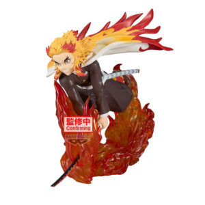 Demon Slayer Kimetsu no Yaiba Vibration Stars Kyojuro Rengoku 14cm Banpresto