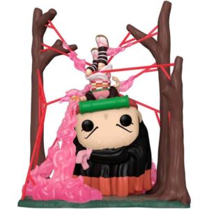 Demon Slayer Pop! Deluxe Figura Nezuko Kamado Esclusiva Funko Scatola Rovinata