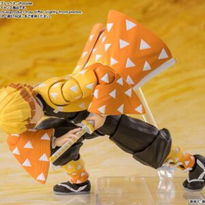 Demon Slayer Zenitsu Agatsuma S.h.fig Action Figura Bandai