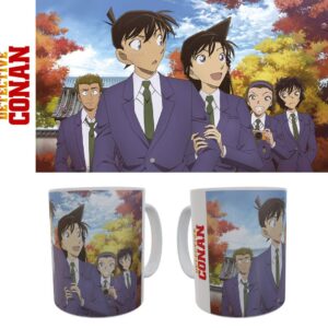 Detective Conan Ceramic Tazza shinichi & Ran Sakami Merchandise