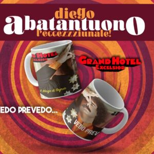 Diego Abatantuono Vedo Prevedo Tazza Tazza Infinite Statua