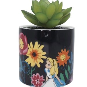 Disney: Alice In Wonderland Faux Plant In Pot Half Moon Bay
