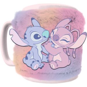 Disney Angel & Stitch Tazza Con Teddy Bear Cover 440ml Pyramid