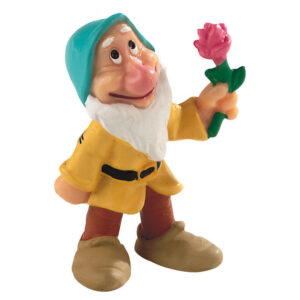 Disney Biancaneve Flower Dwarf Figura 5cm Bullyland