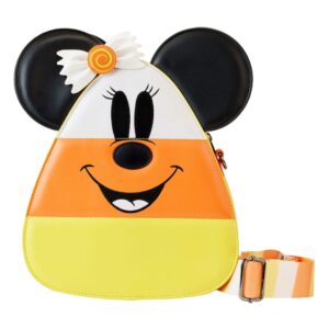 Disney By Loungefly Crossbody Mickey Mouse & Minnie Candy Corn Loungefly