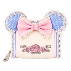 Disney By Loungefly Portafoglio Minnie Floral E Lace Ears Loungefly