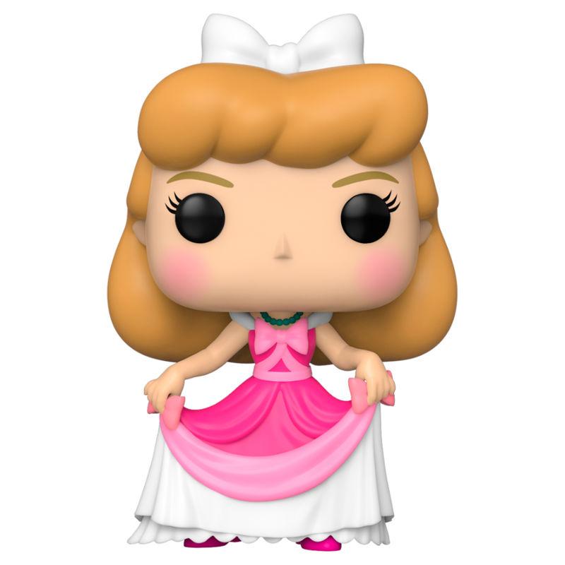 Disney Cinderella Pop! Figura Vinile Cincerella In Pink Dress 9 Cm Funko Scatola Rovinata