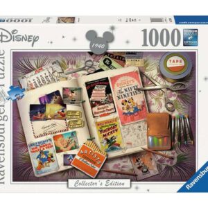 Disney Collector's Edition Jigsaw Puzzle 1940 (1000 Pezzi) Ravensburger