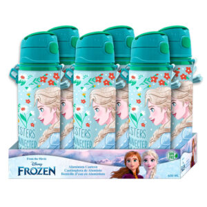 Disney Frozen Aluminium Bottiglia 600ml Bambino Licensing