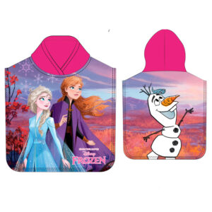Disney Frozen Microfibre Poncho Asciugamano Disney