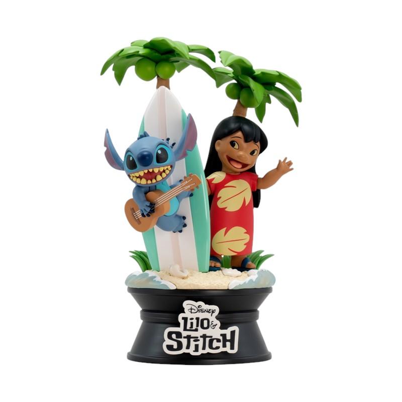 Disney Lilo e Stitch Statua Figura Lilo e Stitch Con Tavola Da Surf 17 cm ABYstyle