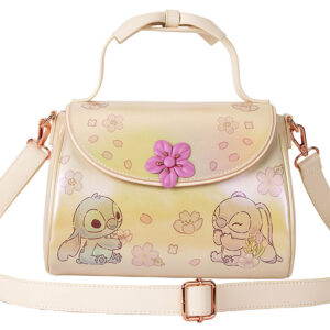 Disney Lilo & Stitch Borsa a Tracolla Cherry Blossom Stitch & Angel 25 cm Loungefly