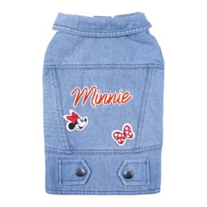 Disney Minnie Mouse Giubbotto jeans per cane S For Fun Pets Cerdà