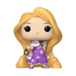 Disney Princess Pop! Vinile Figura Holiday Rapunzel 9 Cm Funko
