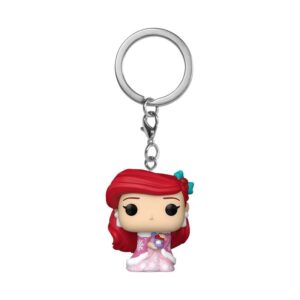 Disney Princess Pop! Vinile Portachiavis 4 Cm Holiday Ariel Funko