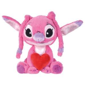 Disney Stitch Angel Heart Peluche 25cm Simba