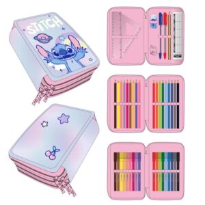 Disney Stitch Astuccio Triplo Cerdà