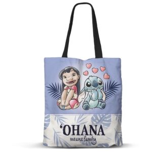 Disney Stitch Couple shopping bag 40cm Karactermania