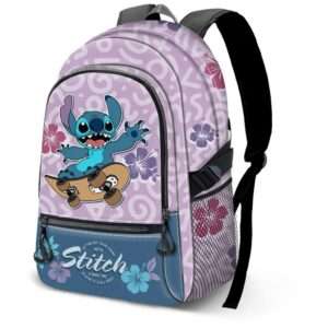 Disney Stitch Skate Regolabile Zaino 44cm Karactermania