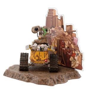 Disney Wall-E Statua Diorama Wall-E con Piantina 10 cm Abystyle