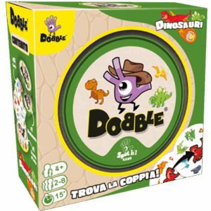Dobble Dinosauri (Eco Sleeve) Italiano Gioco da Tavolo Zygomatic