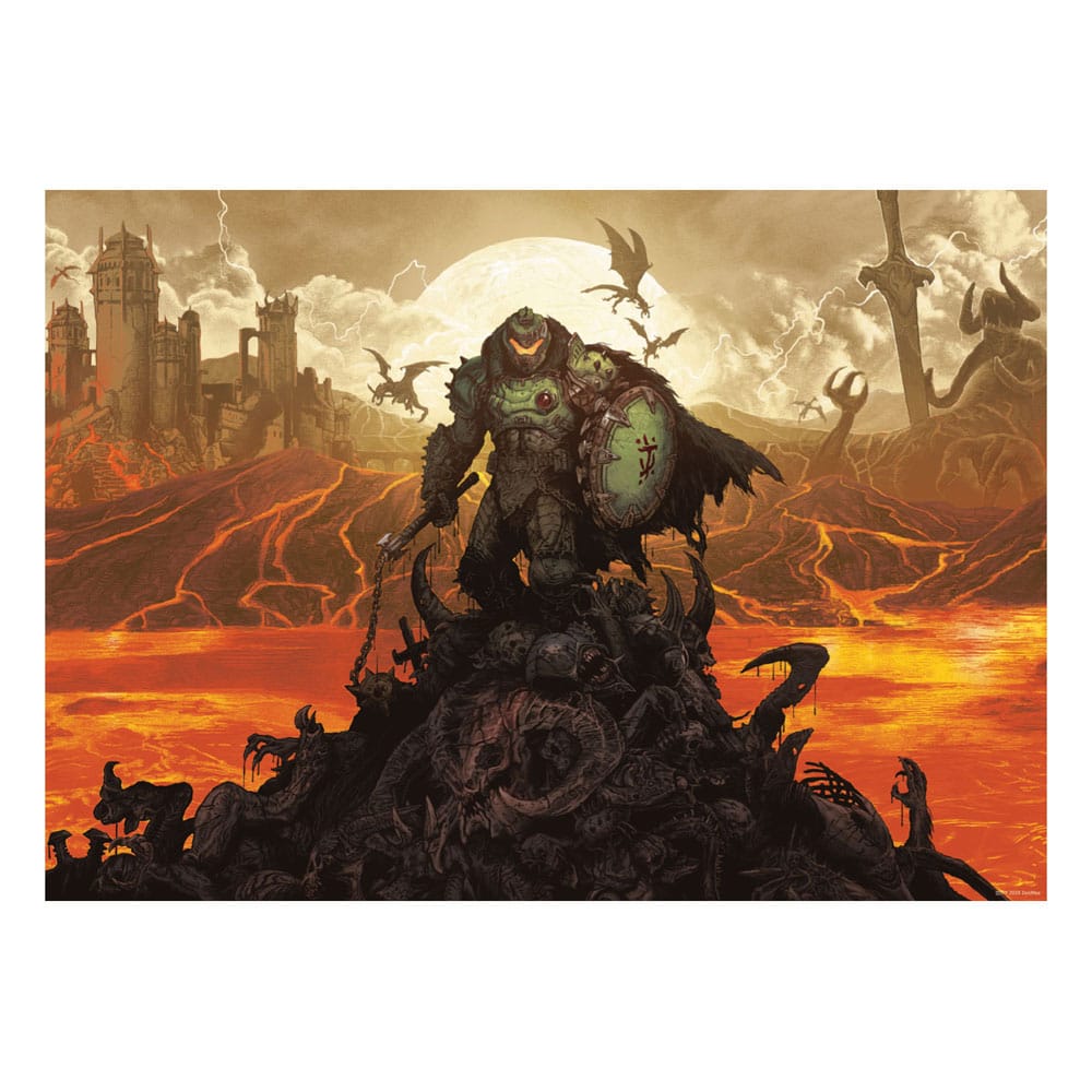 Doom: The Dark Ages Art Print Edizione Limitata 42 X 30 Cm Fanattik