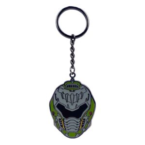 Doom The Dark Ages Metal Portachiavi Casco Devplus