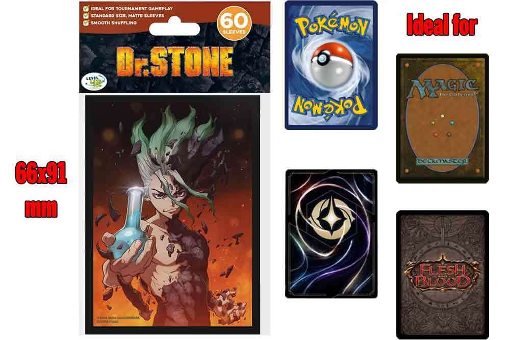 DR STONE SLEEVES SENKU Accessori Don T Panic Games