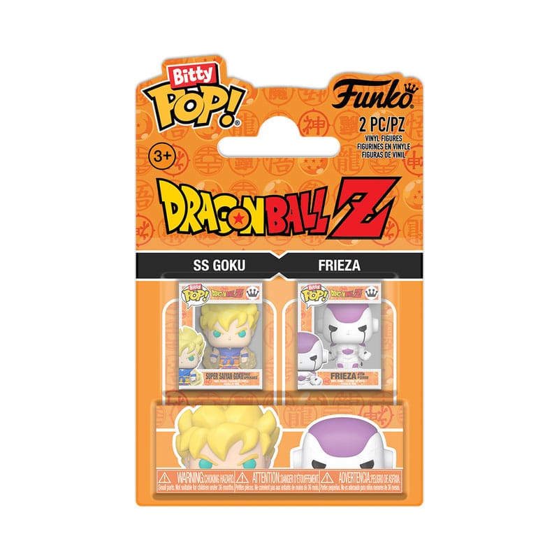 Dragon Ball Bitty Pop! Vinile Figura 2-pack Goku & Freiza 2,5 Cm Funko