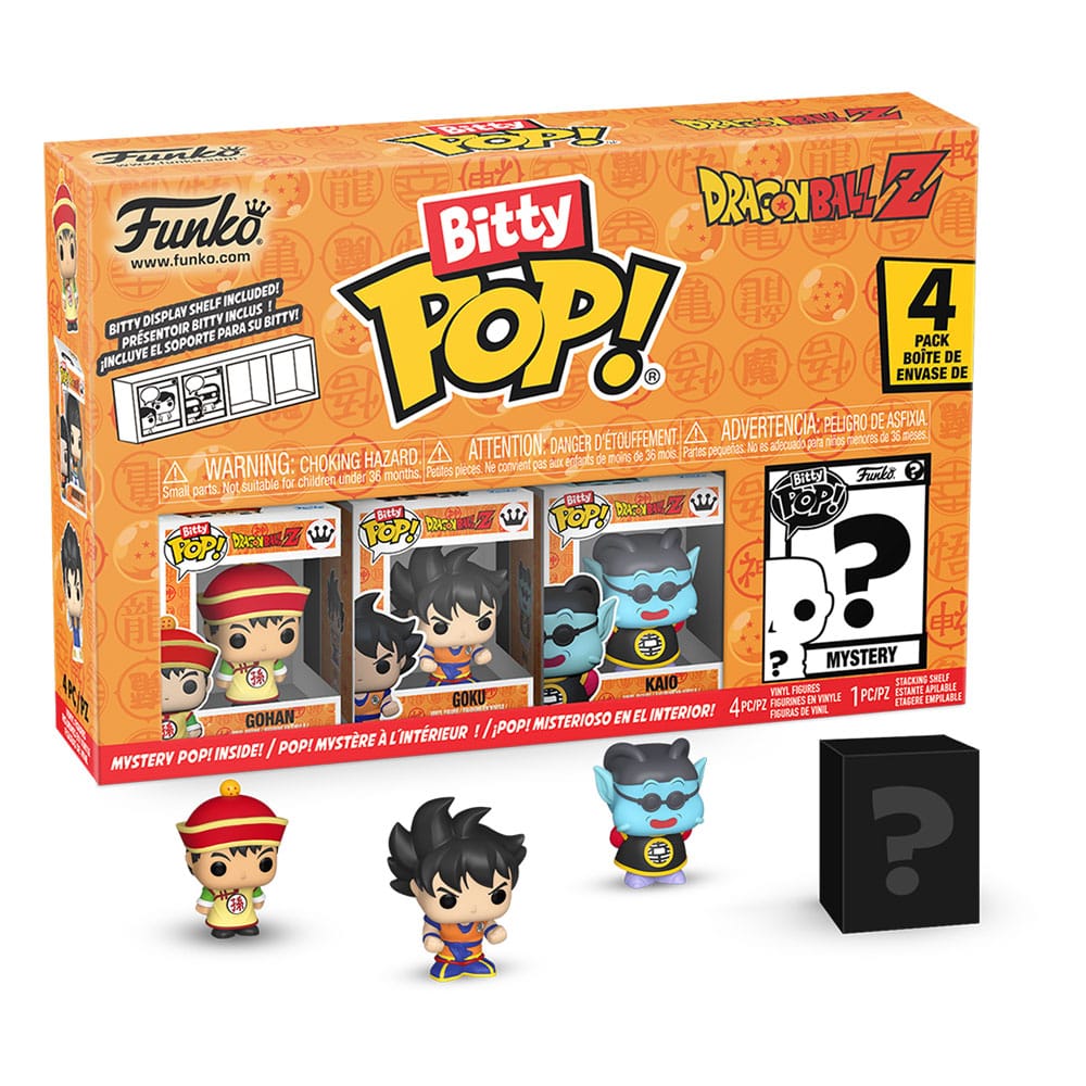Dragon Ball Bitty Pop! Vinile Figura 4-Pack Serie 1 2,5 Cm Funko