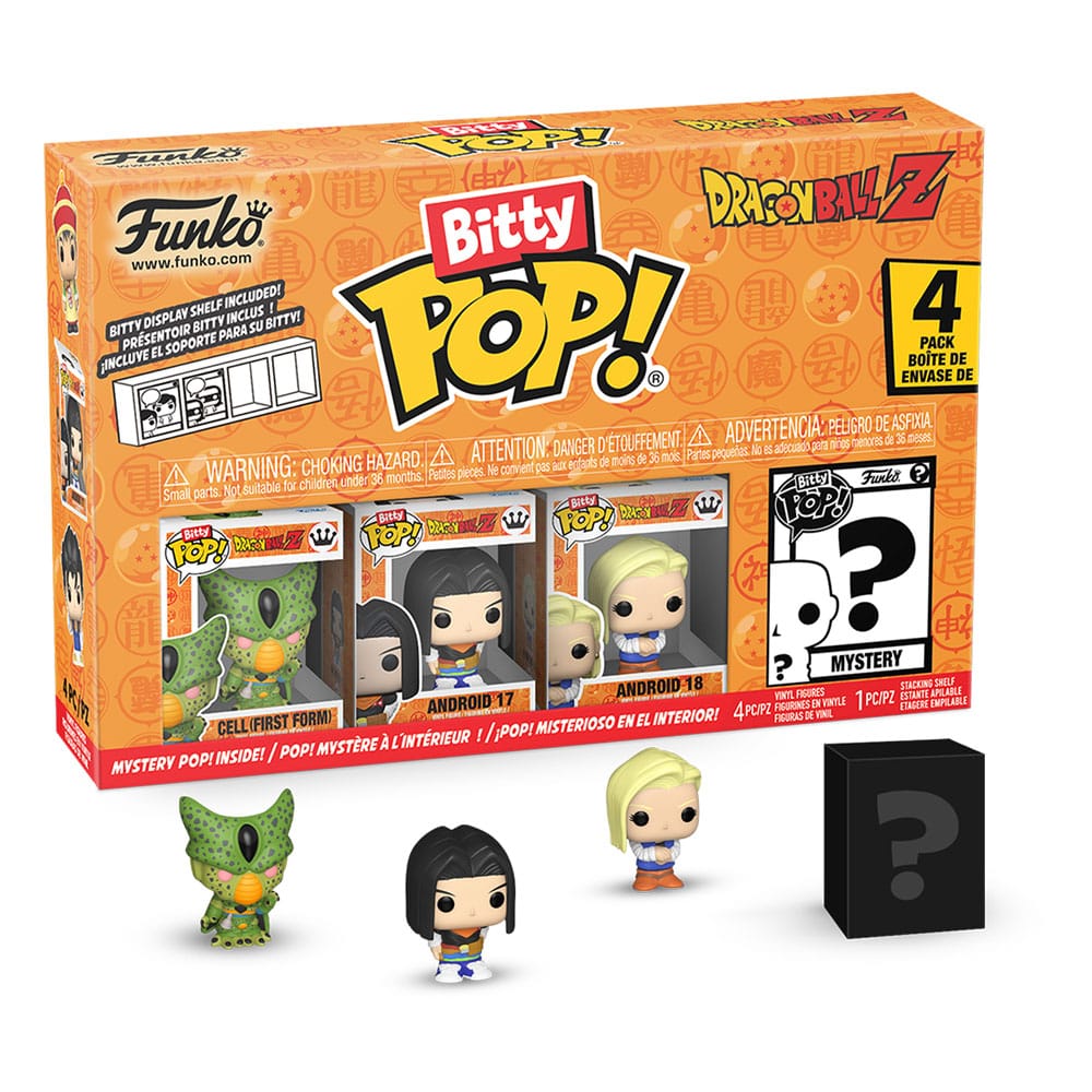 Dragon Ball Bitty Pop! Vinile Figura 4-Pack Serie 2 2,5 Cm Funko