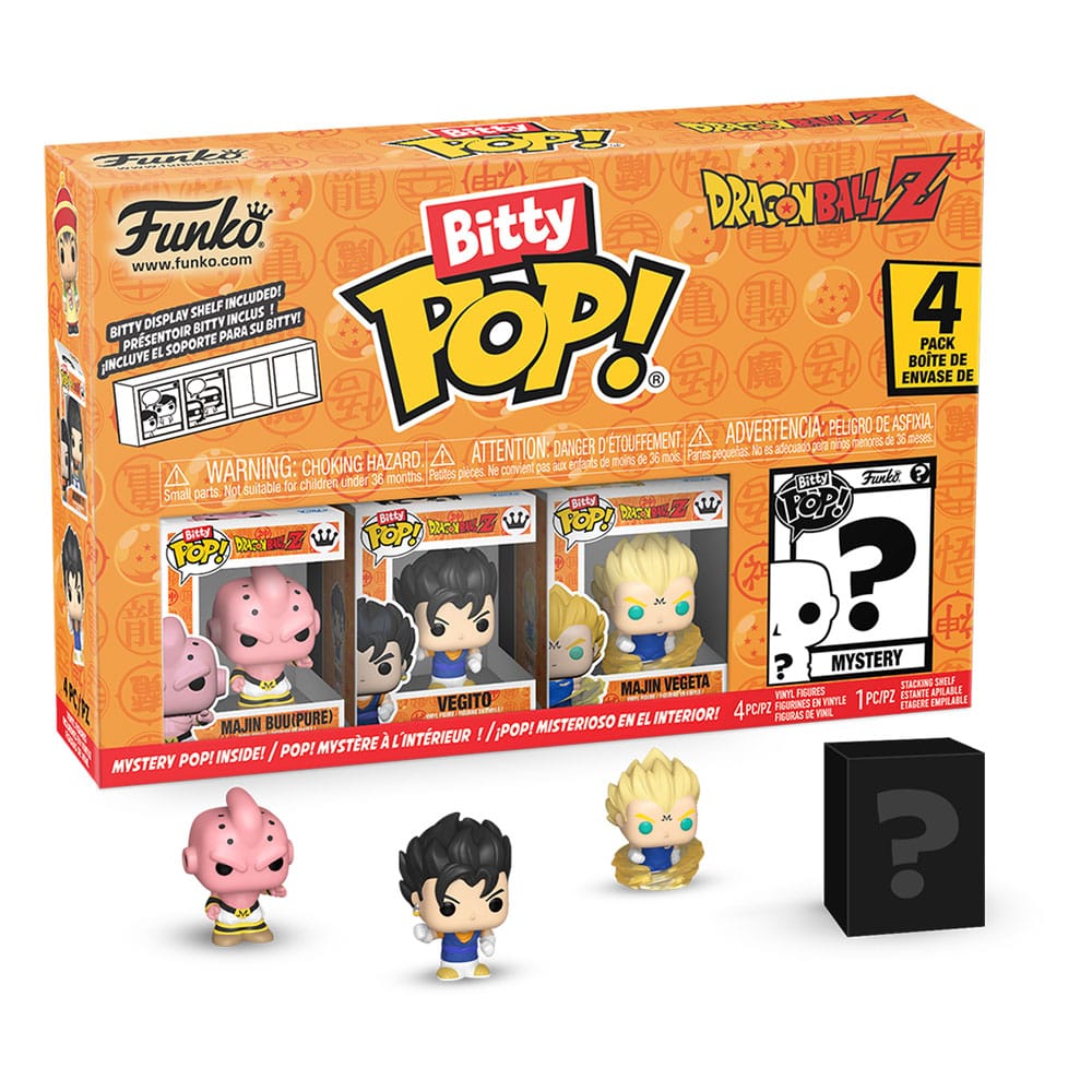 Dragon Ball Bitty Pop! Vinile Figura 4-Pack Serie 3 2,5 Cm Funko
