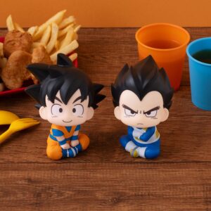 Dragon Ball Daima Look Up Pvc Statuas Son Goku & Vegeta Mini 11 Cm (with Regalo) Megahouse