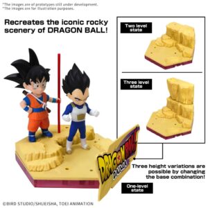 DRAGON BALL DAIMA SON GOKU & VEGETA MK Model Kit Bandai Model Kit Gunpla