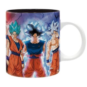 Dragon Ball Super Tazza 320 ml Goku Super Saiyan Trasformazioni Abystyle
