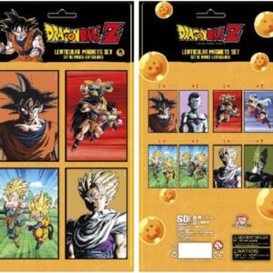 Dragon Ball Z 4 Lenticular Magneti Set Magneti Sd Toys