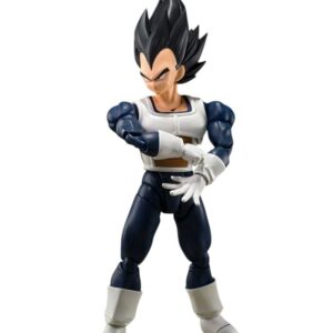 Dragon Ball Z S.h. Figuarts Action Figure Vegeta (Old Battle Clothes) 14 Cm Bandai