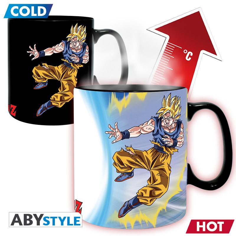 Dragon Ball Z Tazza Magica Goky Vs Majin Buu 460 Ml Abystyle