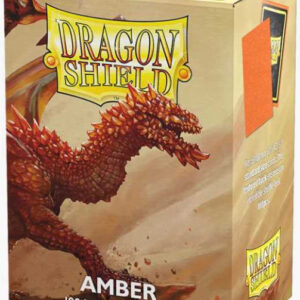 DRAGON SHIELD BUSTINE STANDARD MATTE AMBER 100PZ CARD PROTECTOR - CARTE DA GIOCO/COLLEZIONE