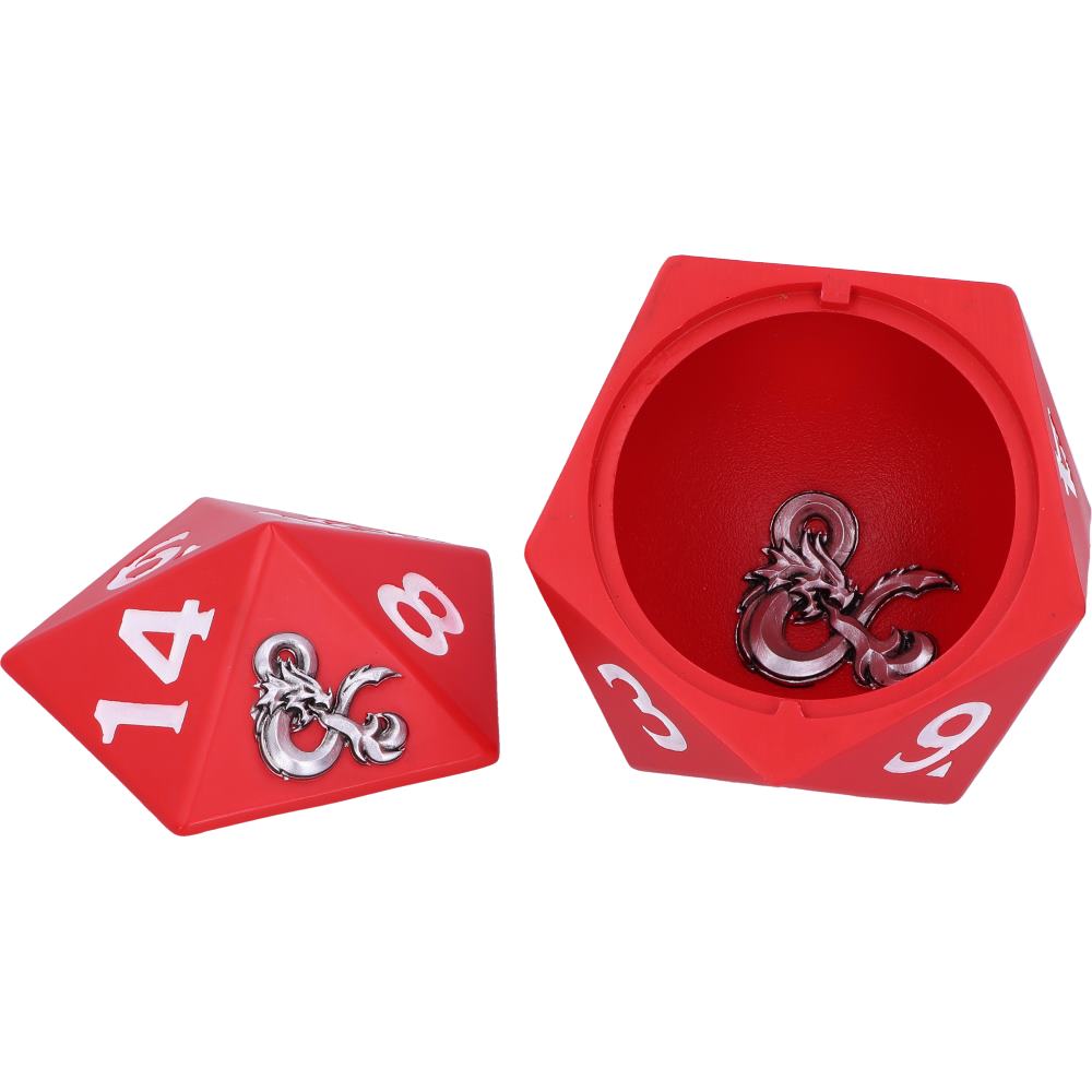 DUNGEONS & DRAGONS D20 DICE BOX ACCESSORI GIOCO DA TAVOLO NEMESIS NOW