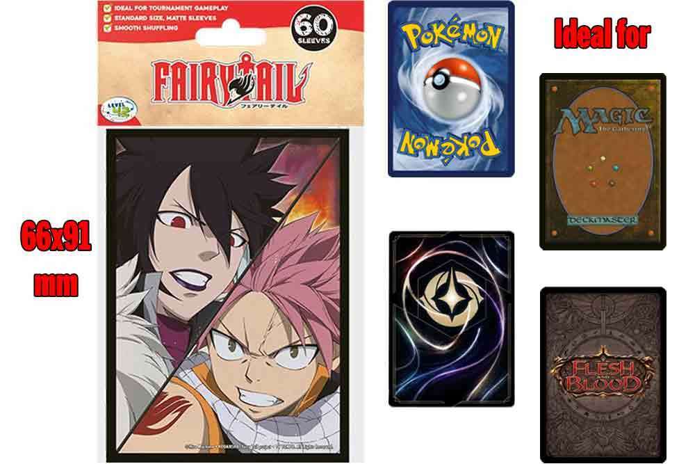 FAIRY TAIL SLEEVES NATSU VS MACBETH Accessori Don T Panic Games