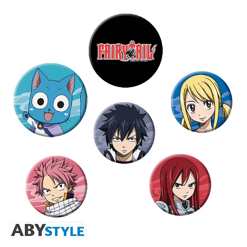 Fairy Tail Spille 6 pz Abystyle